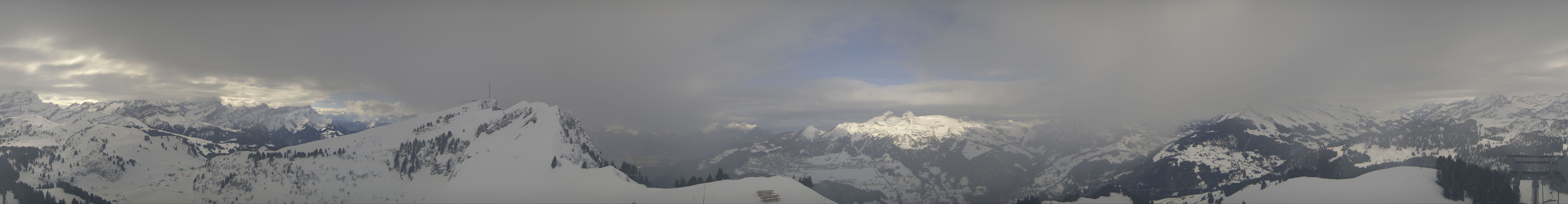 Archiv Foto Webcam Petit Chamossaire Rundblick