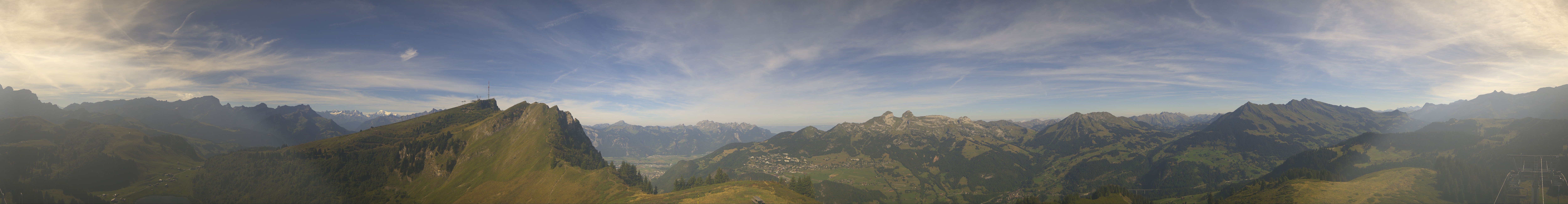 Archiv Foto Webcam Petit Chamossaire Rundblick