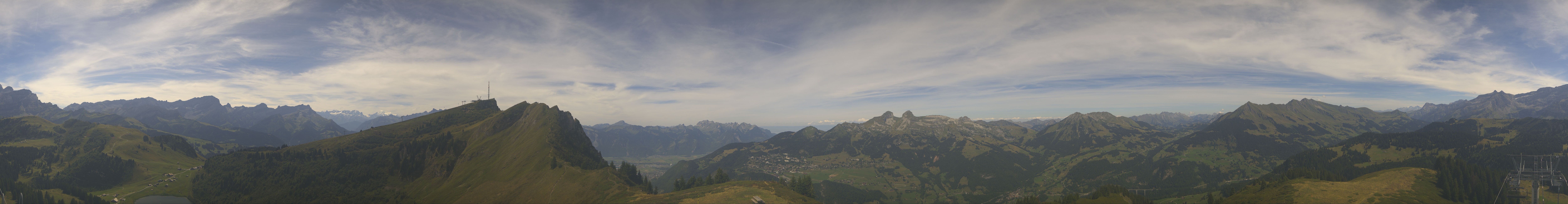 Archiv Foto Webcam Petit Chamossaire Rundblick
