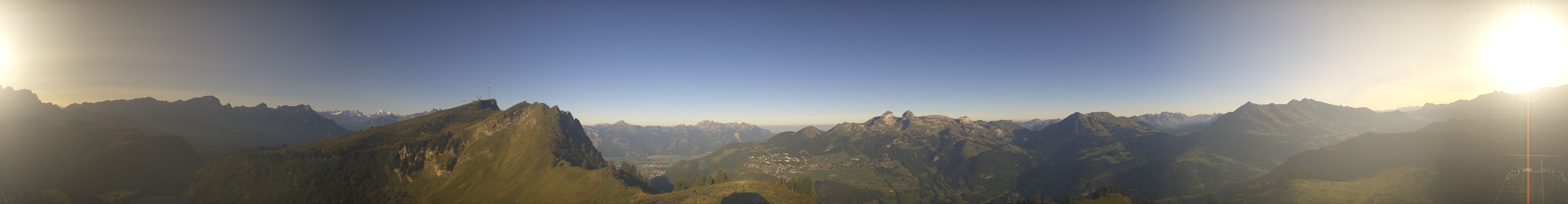 Archiv Foto Webcam Petit Chamossaire Rundblick