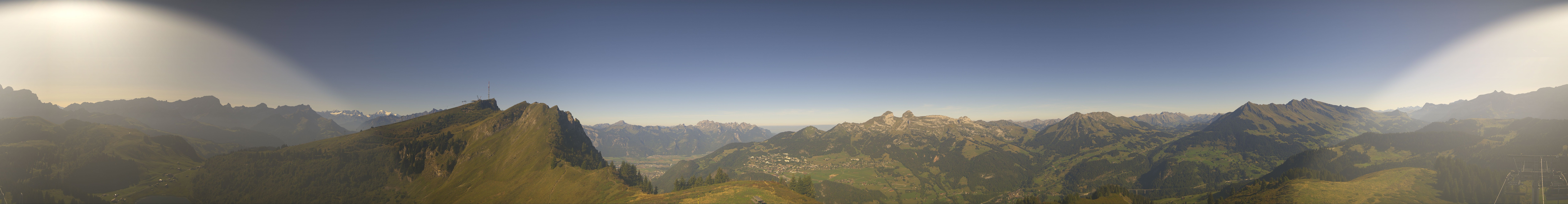 Archiv Foto Webcam Petit Chamossaire Rundblick