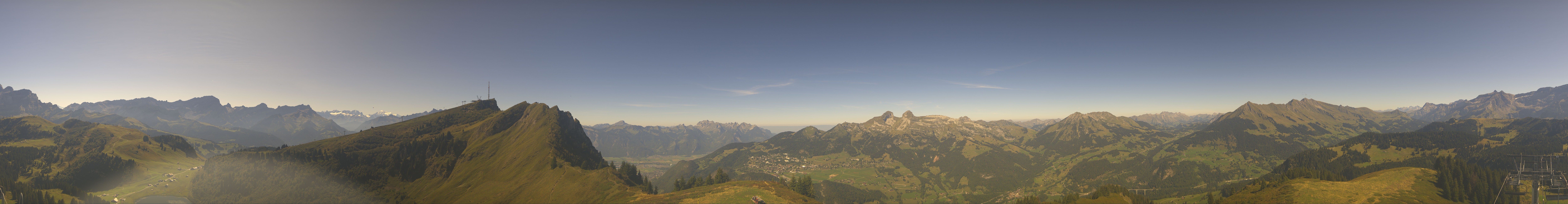 Archiv Foto Webcam Petit Chamossaire Rundblick