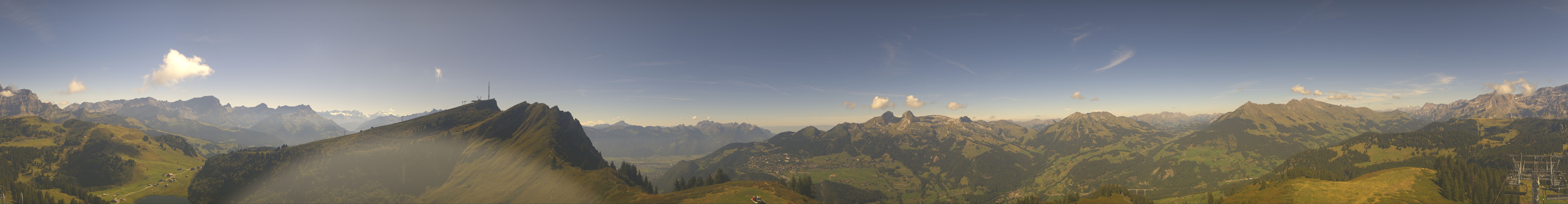 Archiv Foto Webcam Petit Chamossaire Rundblick