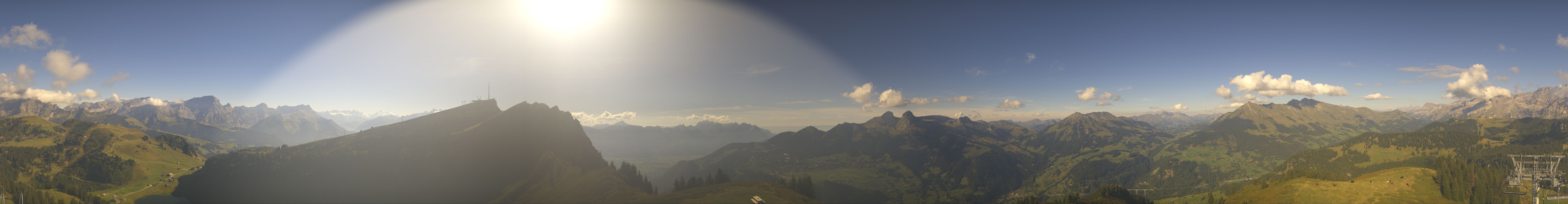 Archiv Foto Webcam Petit Chamossaire Rundblick