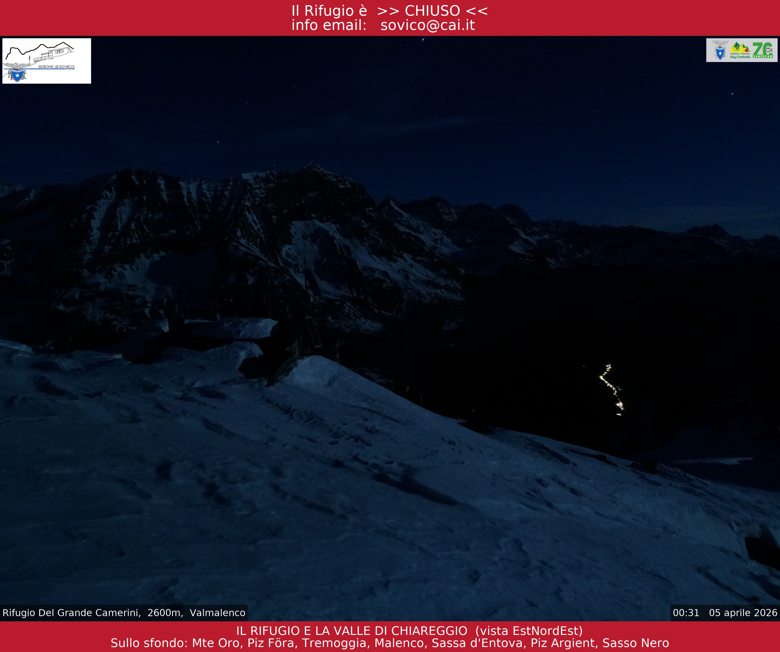 Archived image Webcam Grande Camerini - Primolo