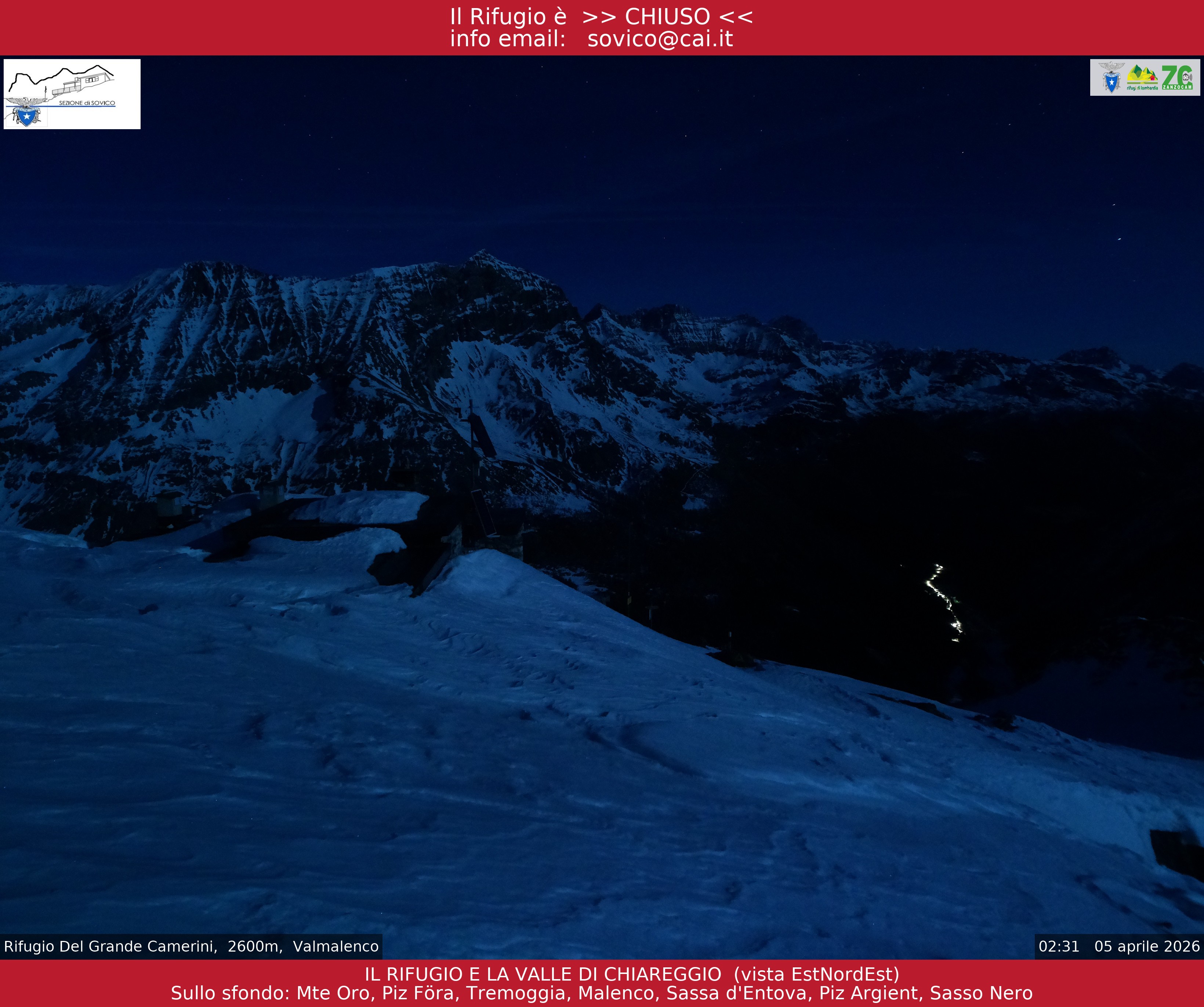 Archived image Webcam Grande Camerini - Primolo