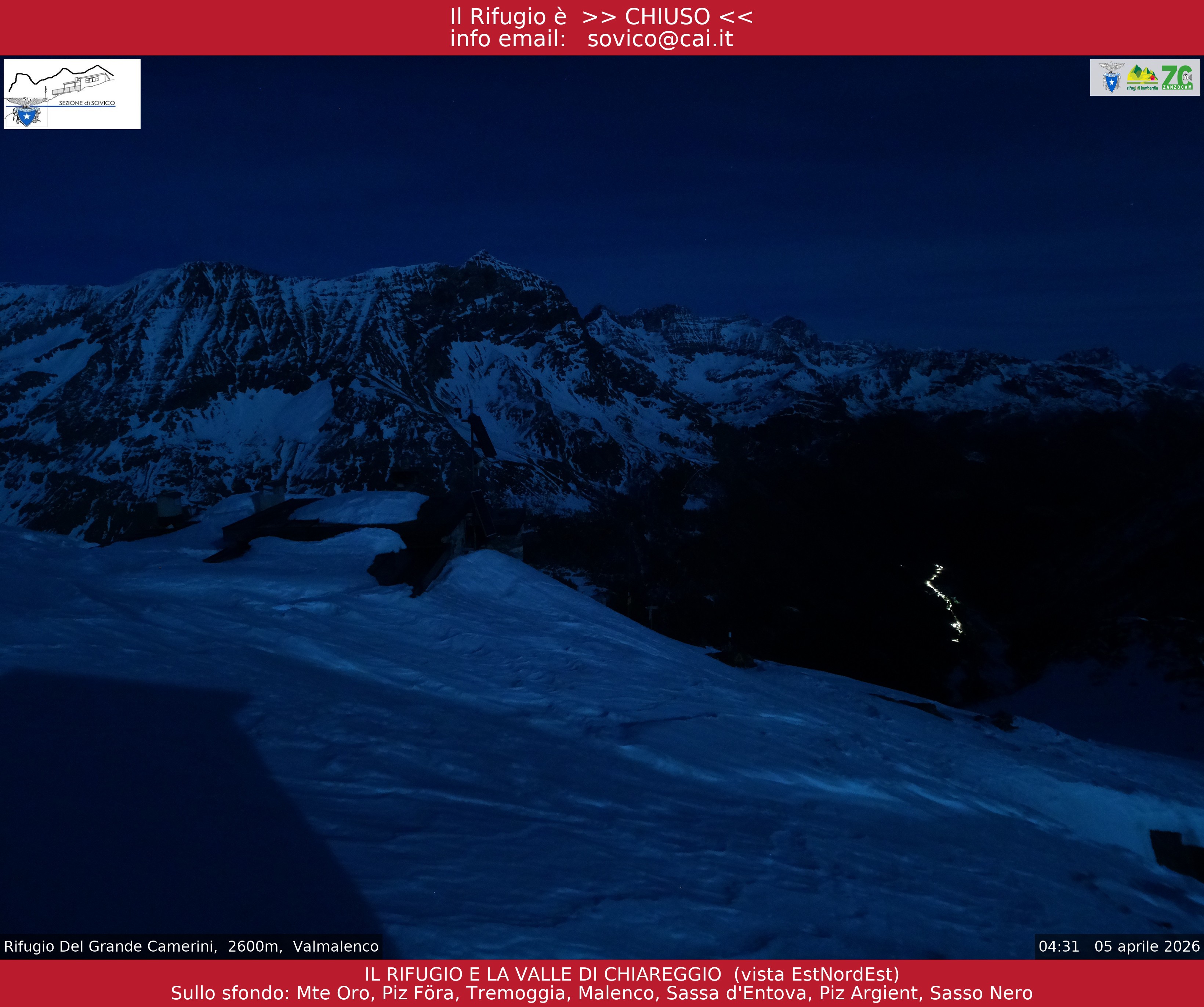 Archived image Webcam Grande Camerini - Primolo