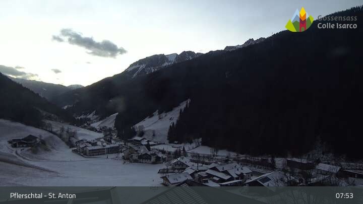 Archived image Webcam St. Anton - Pflersch Valley