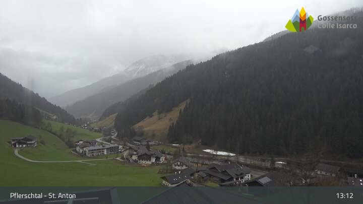 Archived image Webcam St. Anton - Pflersch Valley