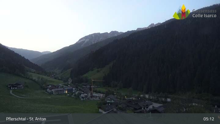 Archived image Webcam St. Anton - Pflersch Valley