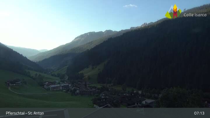 Archived image Webcam St. Anton - Pflersch Valley