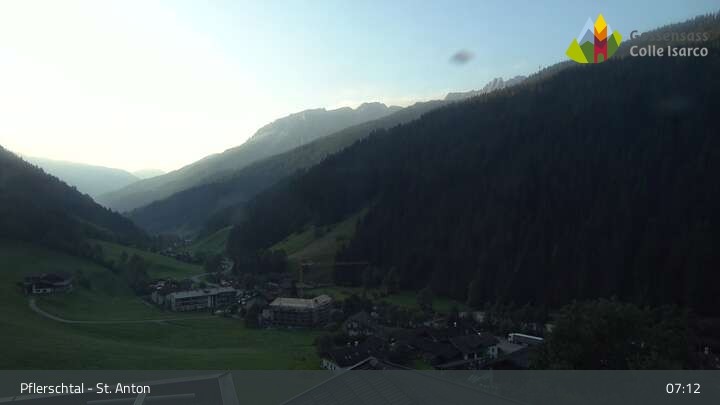 Archived image Webcam St. Anton - Pflersch Valley