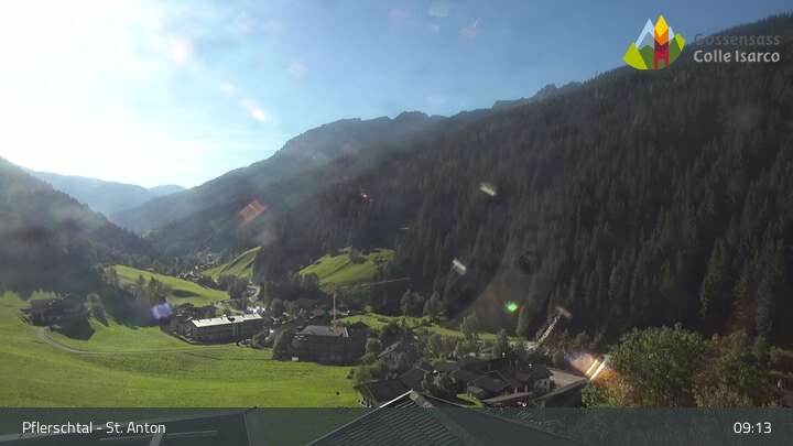 Archived image Webcam St. Anton - Pflersch Valley