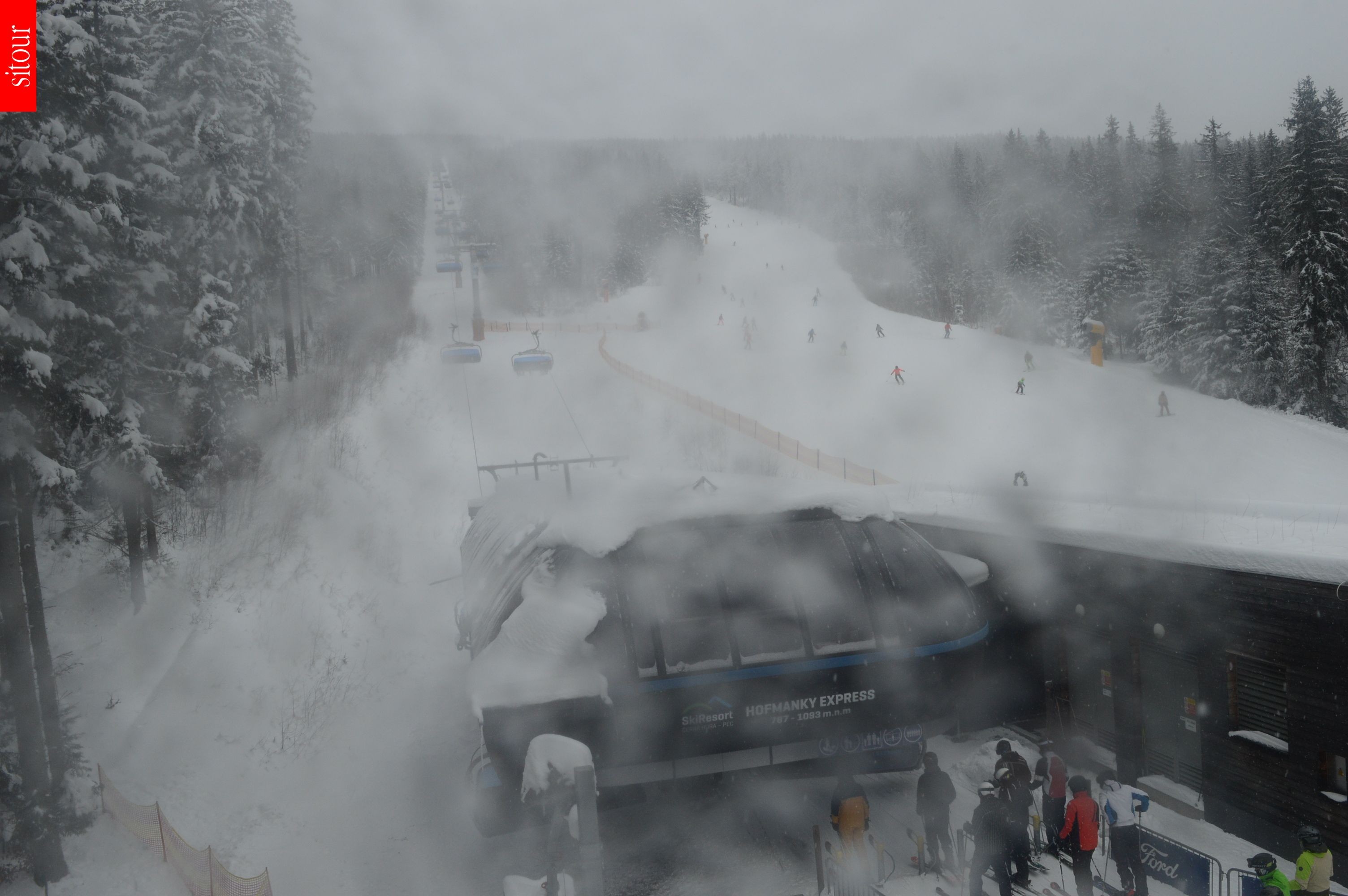 Archiv Foto Webcam Sessellift Hofmanky Express