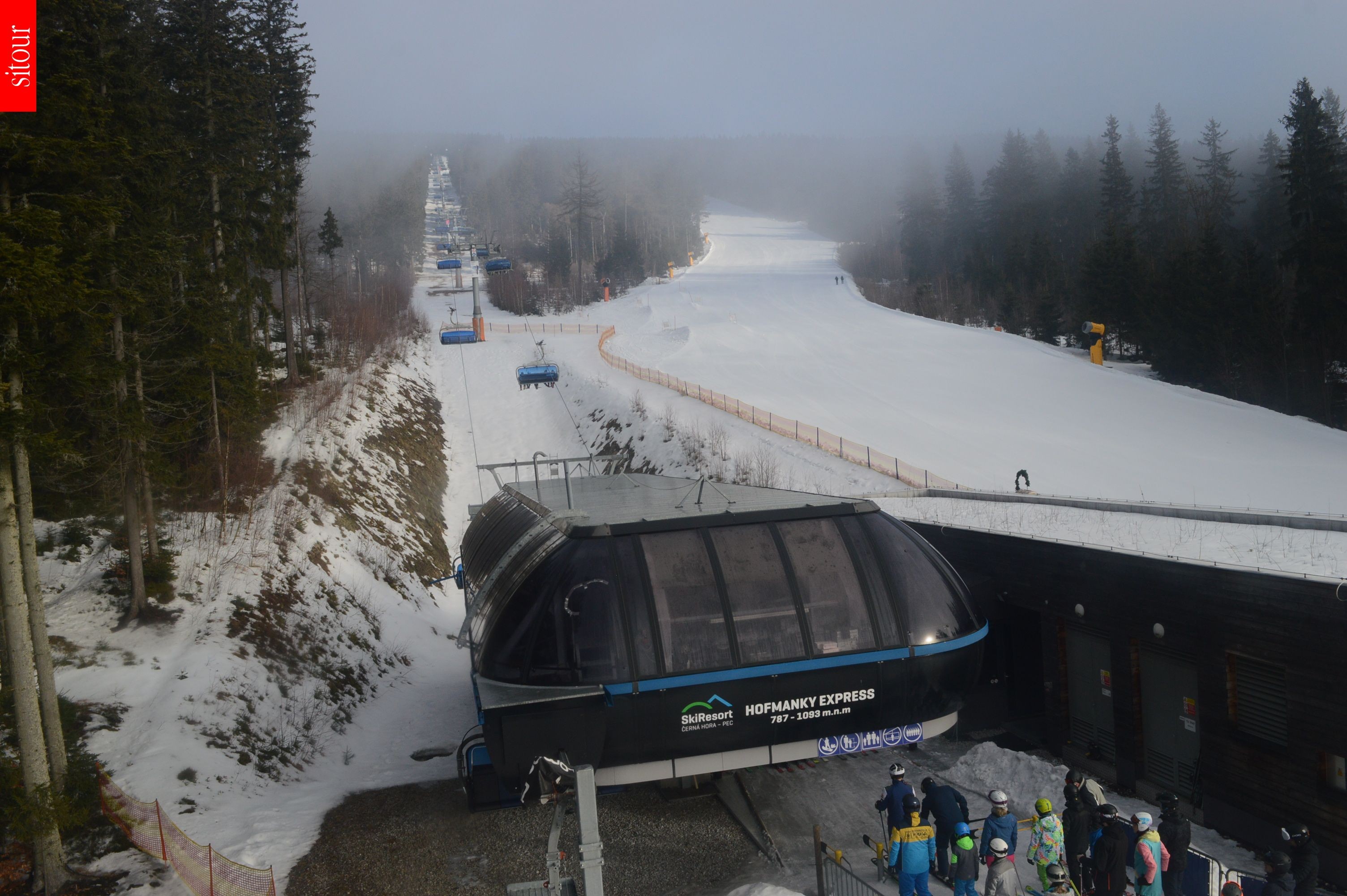 Archived image Webcam Chairlift Hofmanky Express