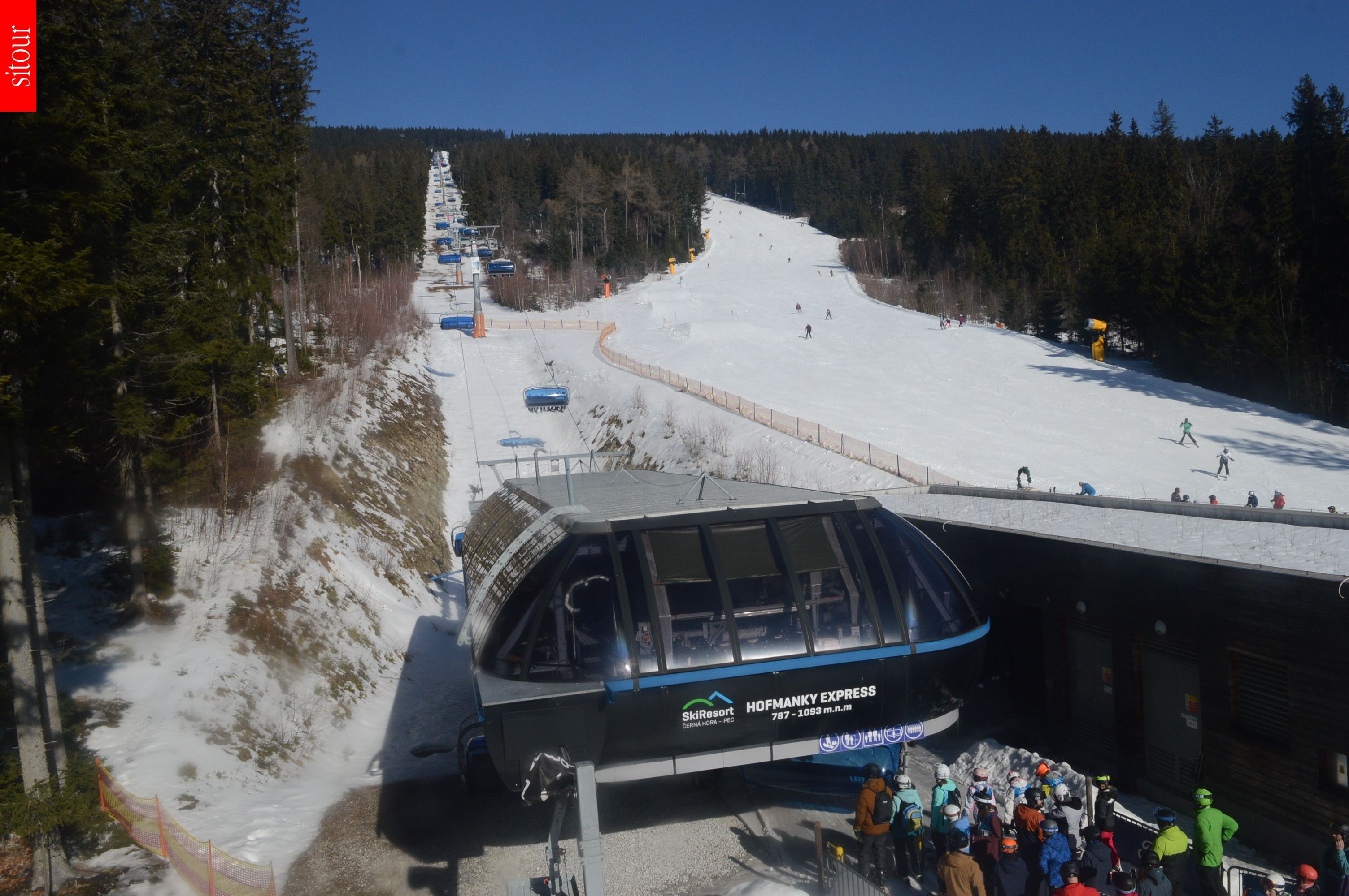 Archived image Webcam Chairlift Hofmanky Express