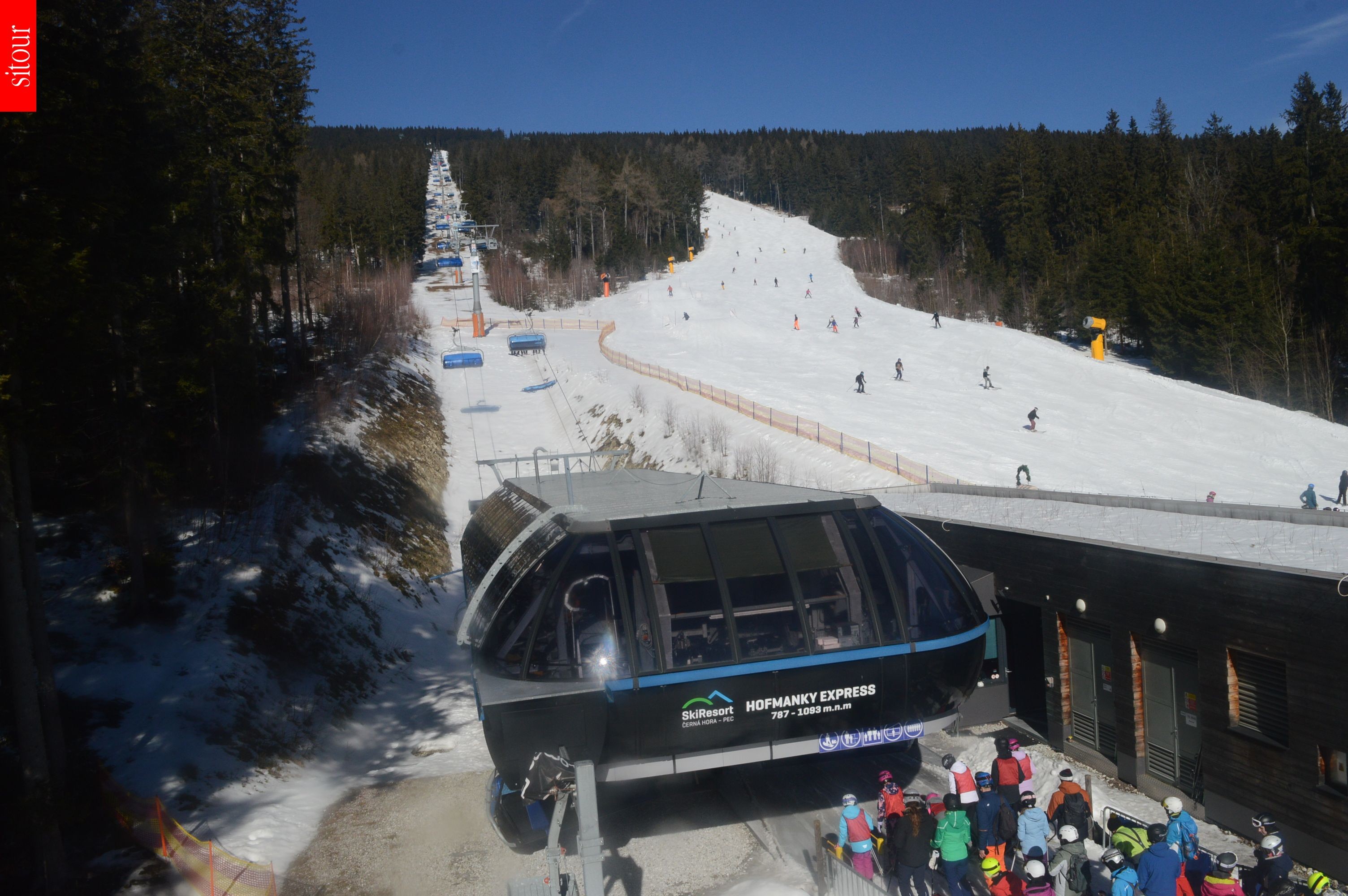 Archived image Webcam Chairlift Hofmanky Express