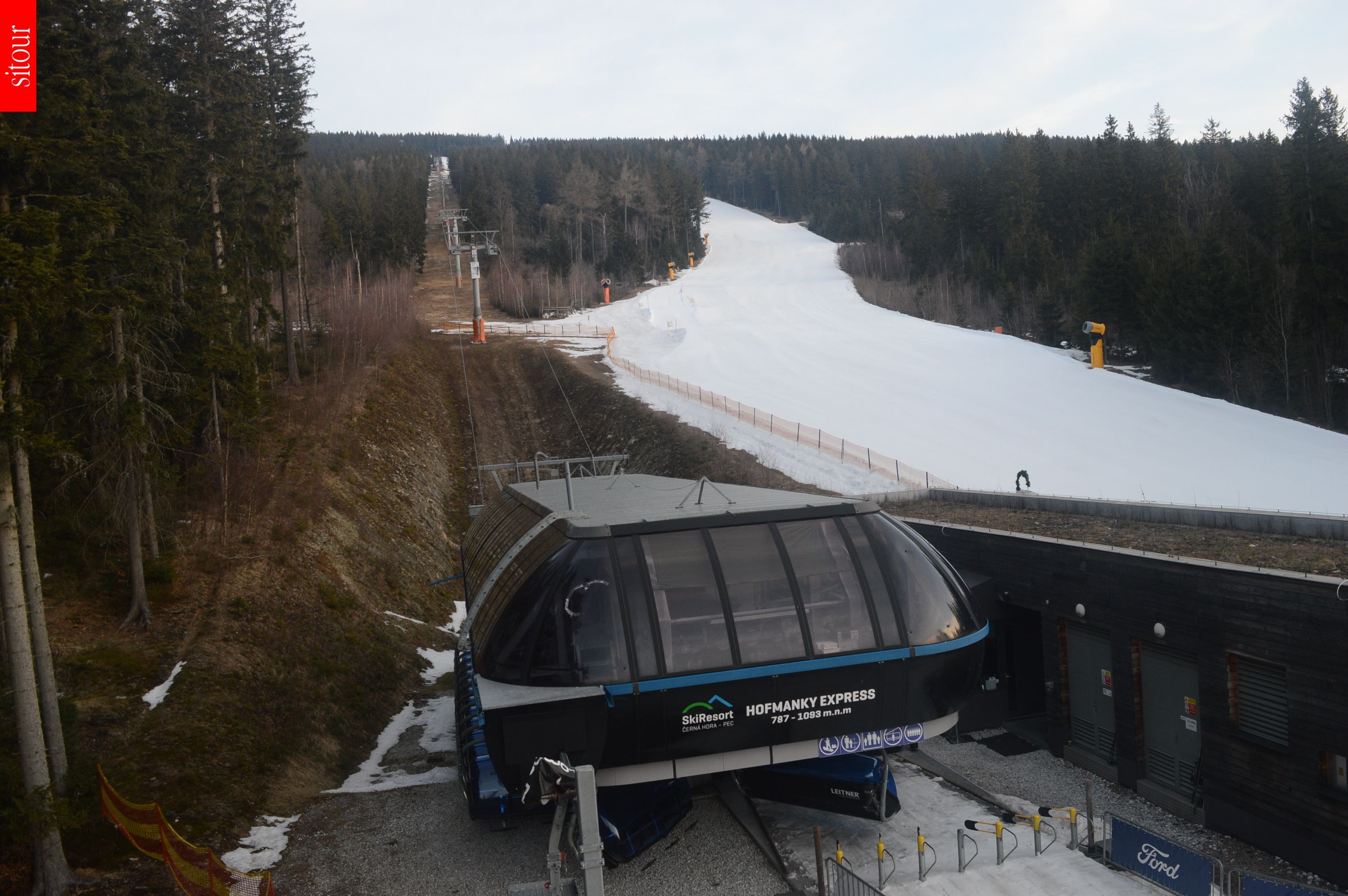 Archived image Webcam Chairlift Hofmanky Express