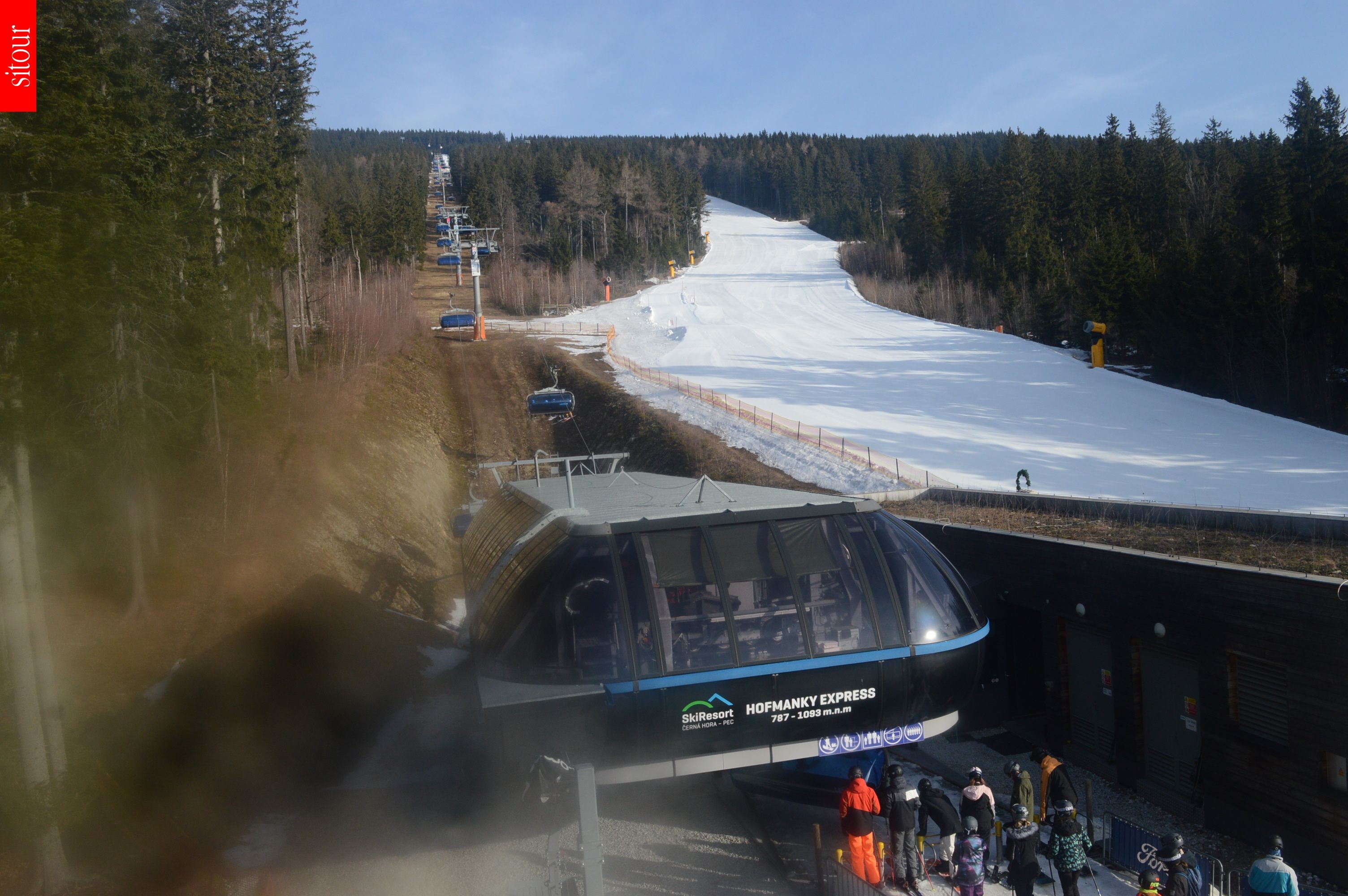 Archived image Webcam Chairlift Hofmanky Express