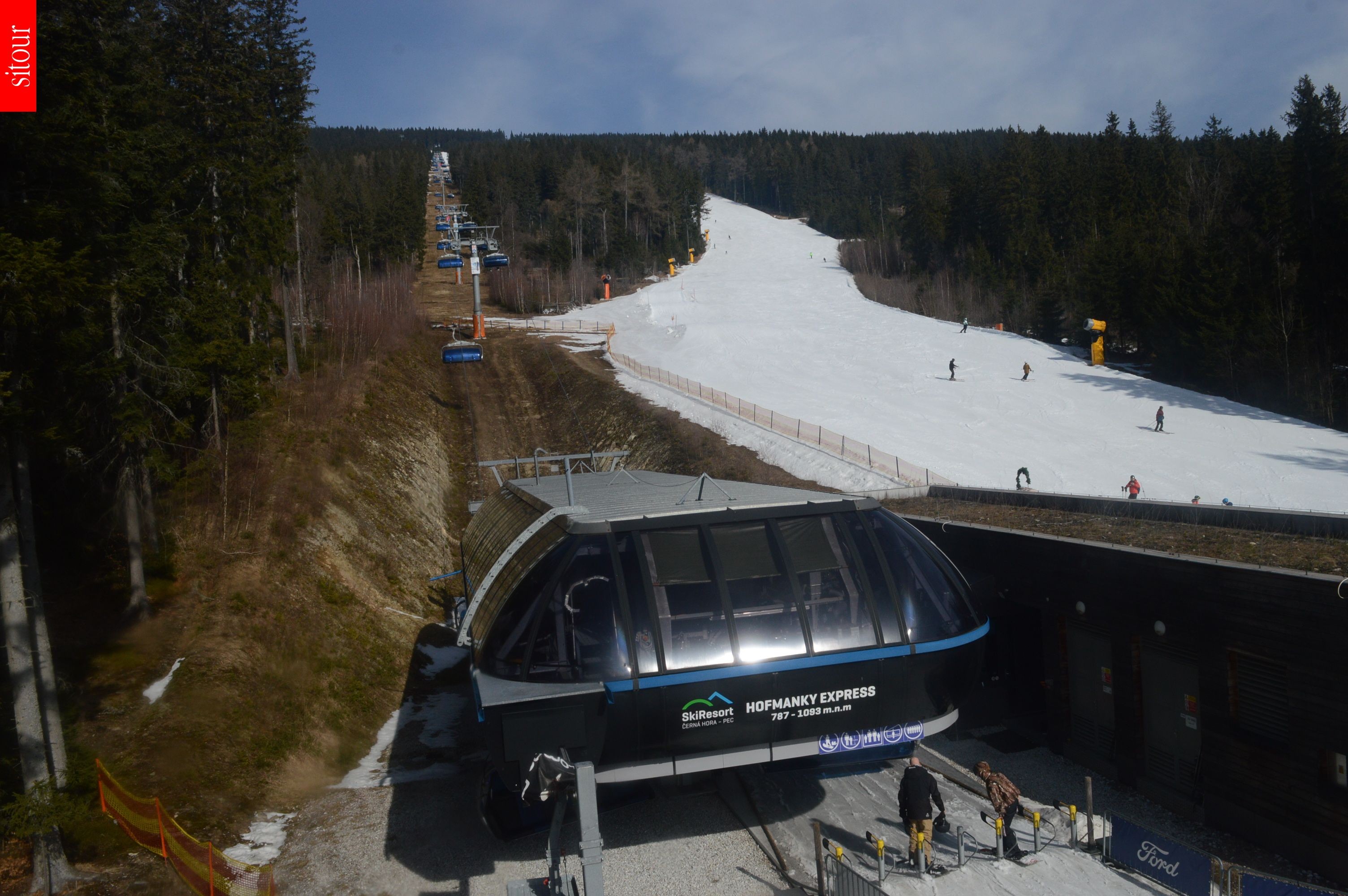 Archived image Webcam Chairlift Hofmanky Express