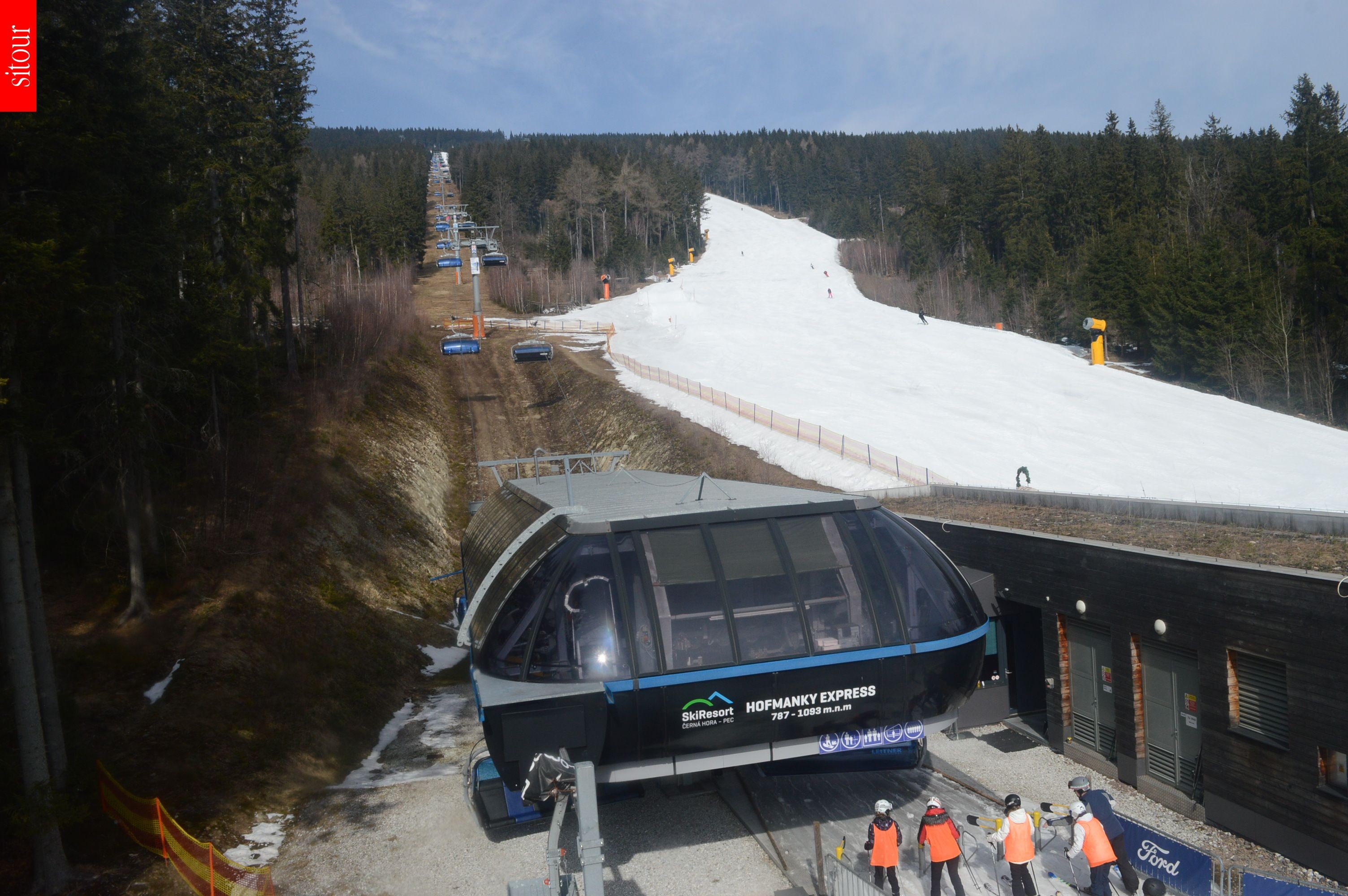Archived image Webcam Chairlift Hofmanky Express