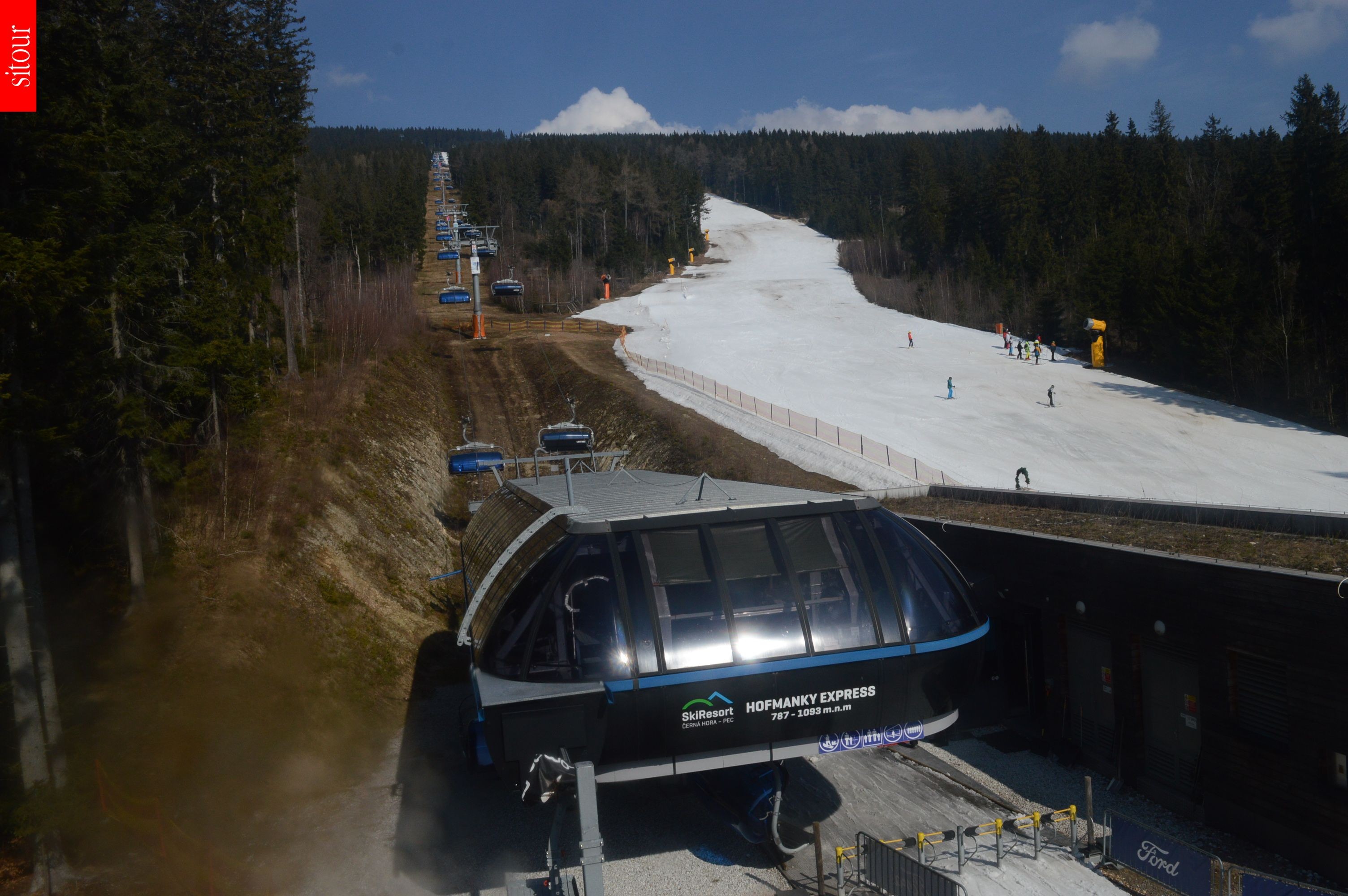 Archived image Webcam Chairlift Hofmanky Express