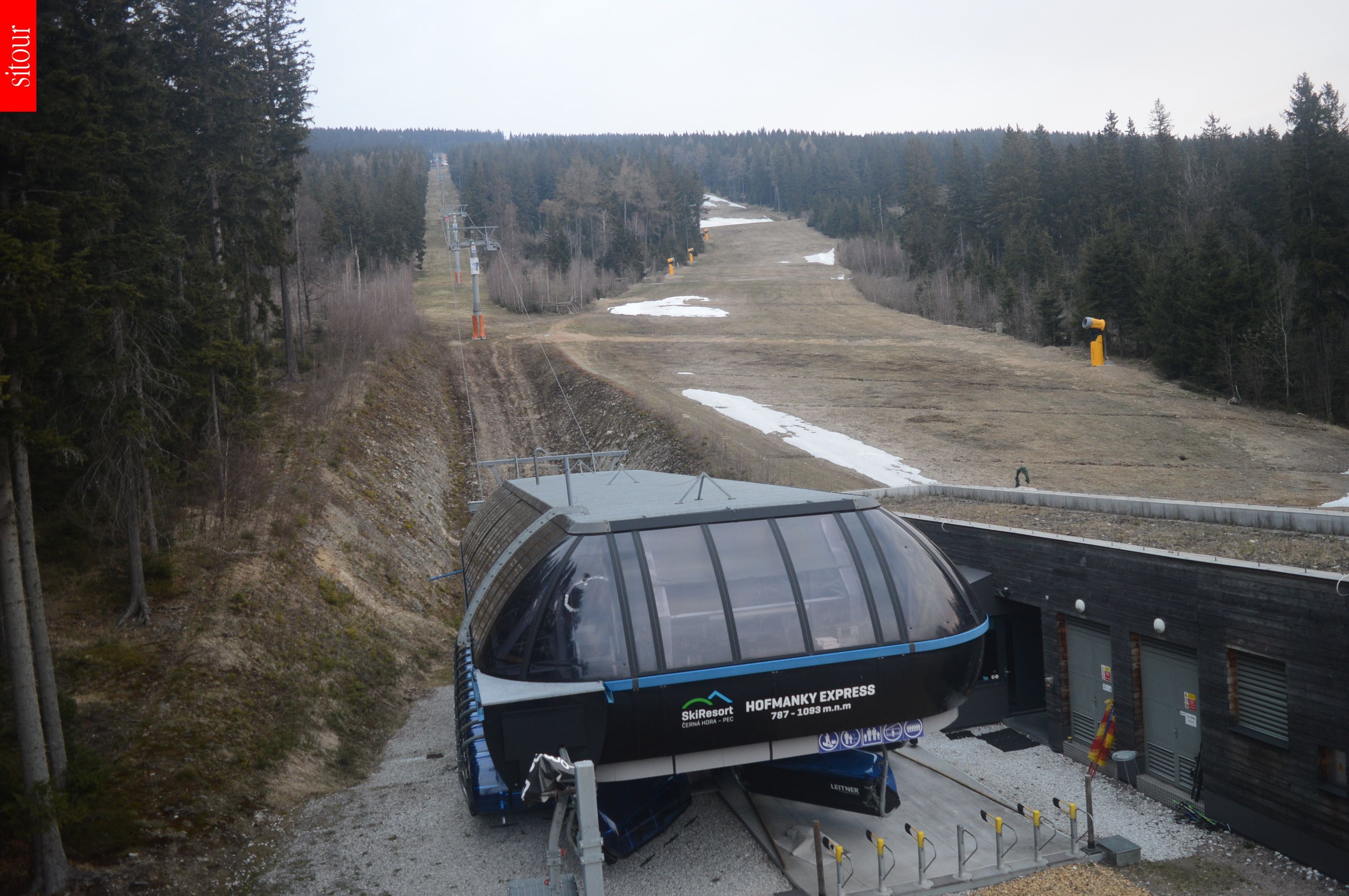 Archived image Webcam Chairlift Hofmanky Express
