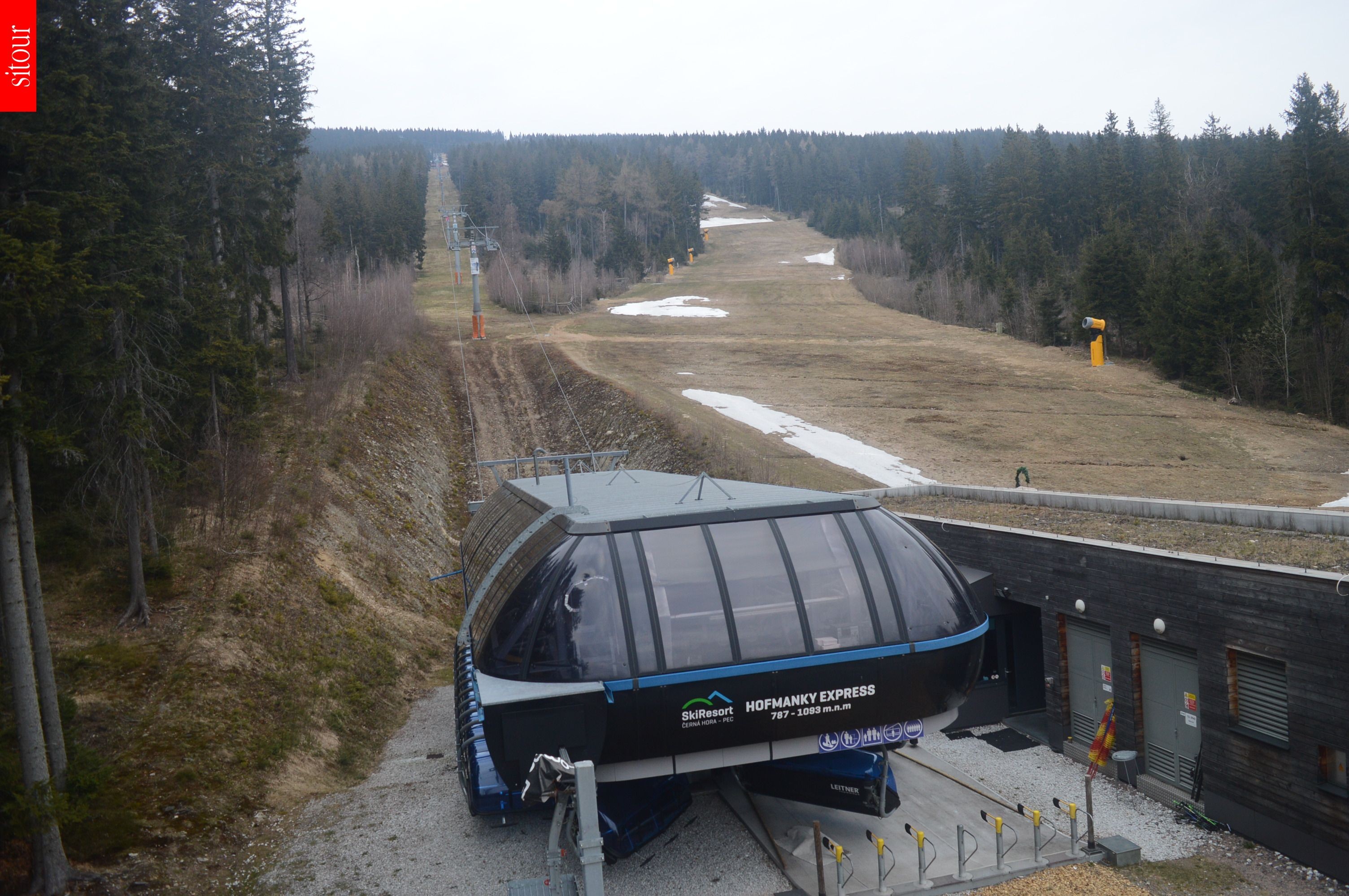 Archived image Webcam Chairlift Hofmanky Express
