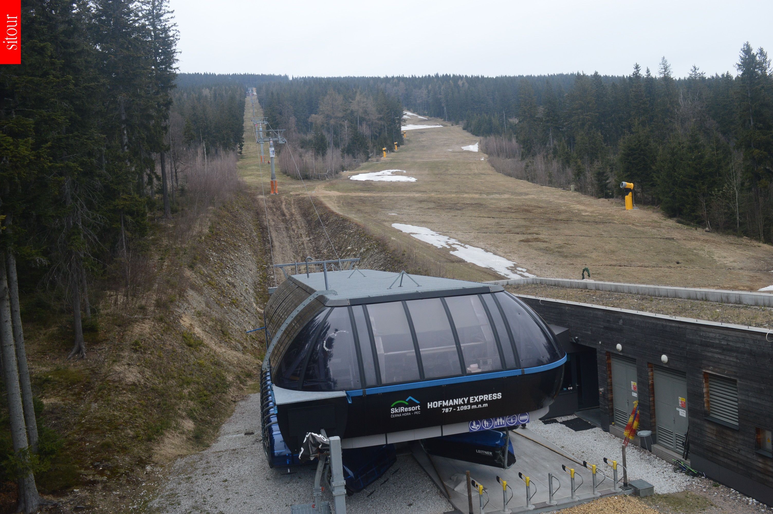 Archived image Webcam Chairlift Hofmanky Express