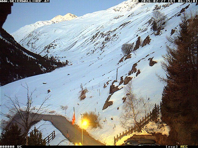 Archiv Foto Webcam Vent - Rofantal