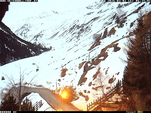 Archiv Foto Webcam Vent - Rofantal