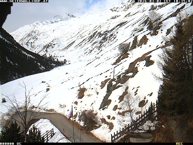 Archiv Foto Webcam Vent - Rofantal