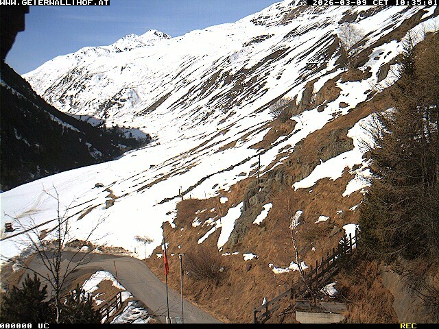 Archiv Foto Webcam Vent - Rofantal