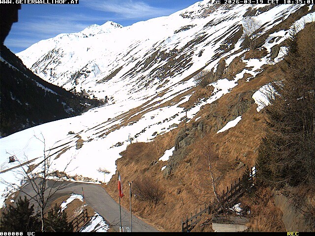 Archiv Foto Webcam Vent - Rofantal