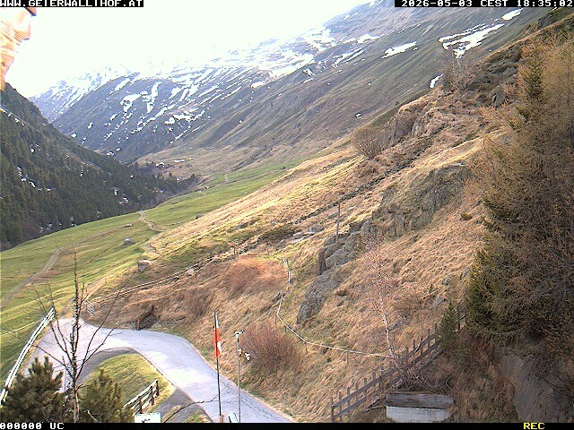 Archiv Foto Webcam Vent - Rofantal