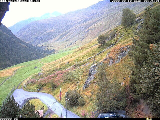 Archiv Foto Webcam Vent - Rofantal
