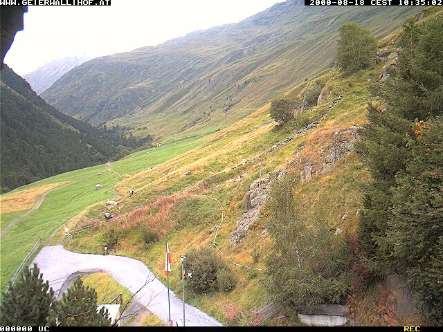 Archiv Foto Webcam Vent - Rofantal