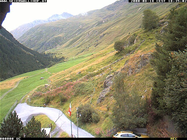 Archiv Foto Webcam Vent - Rofantal