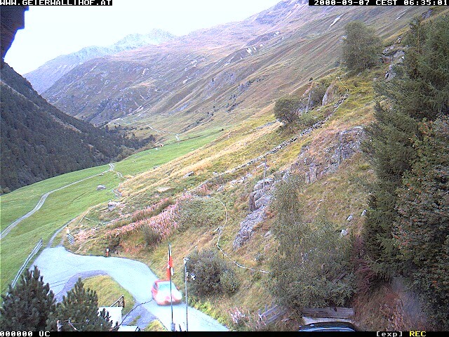 Archiv Foto Webcam Vent - Rofantal