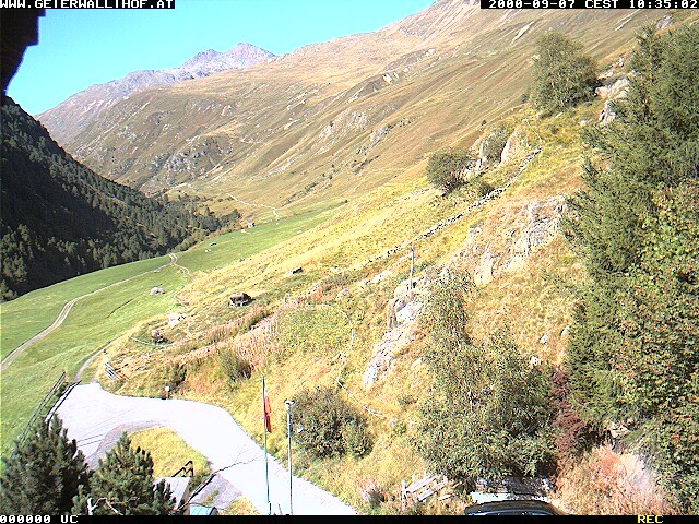 Archiv Foto Webcam Vent - Rofantal