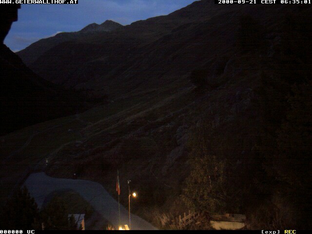 Archiv Foto Webcam Vent - Rofantal
