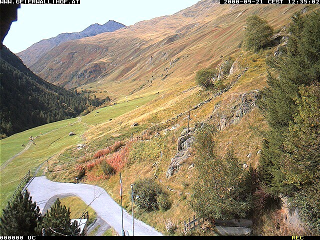 Archiv Foto Webcam Vent - Rofantal