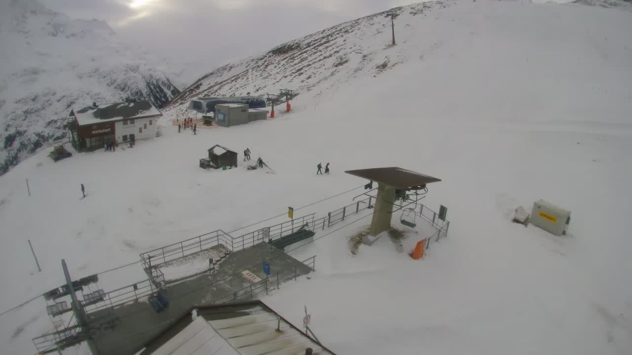 Archiv Foto Webcam Panoramarestaurant Stablein (Vent)