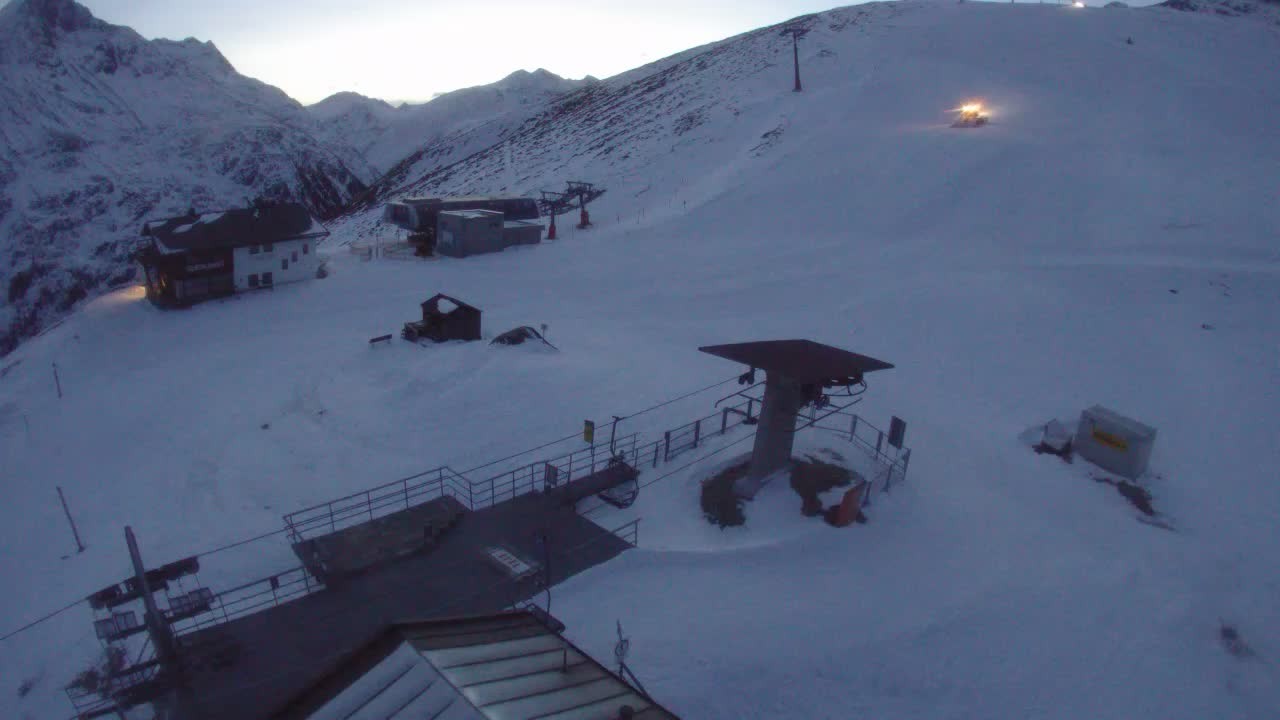 Archiv Foto Webcam Panoramarestaurant Stablein (Vent)