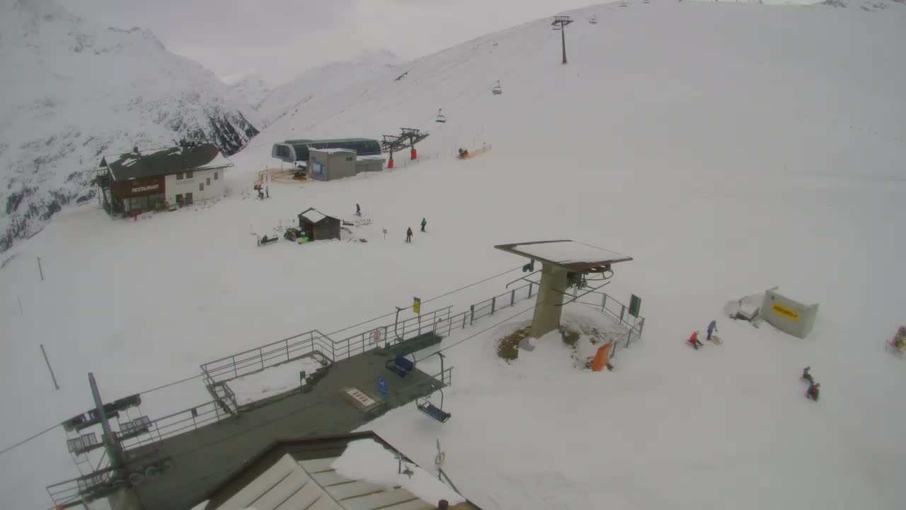 Archived image Webcam Vent - Panoramarestaurant Stablein