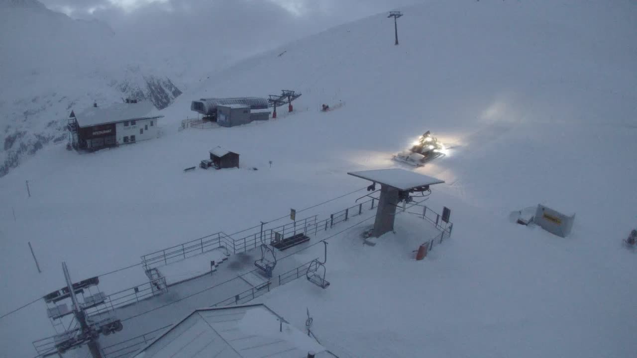 Archived image Webcam Vent - Panoramarestaurant Stablein