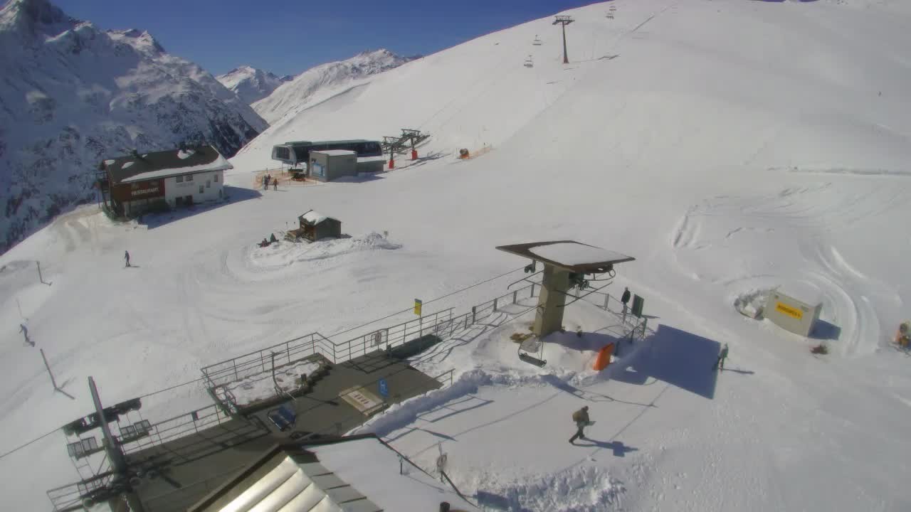 Archived image Webcam Vent - Panoramarestaurant Stablein