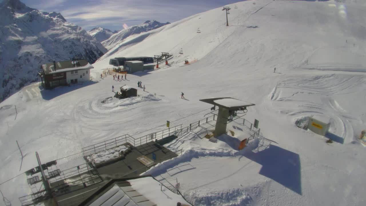 Archived image Webcam Vent - Panoramarestaurant Stablein