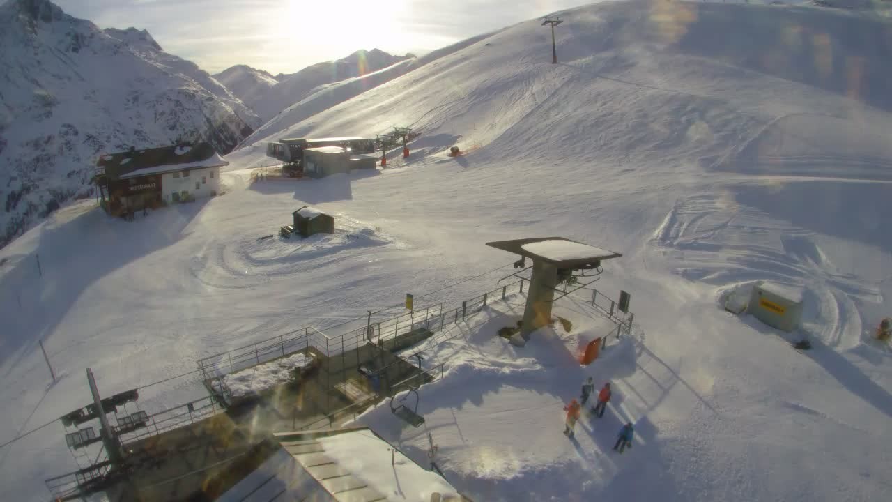 Archived image Webcam Vent - Panoramarestaurant Stablein