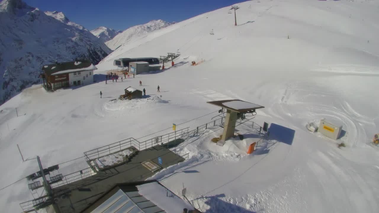 Archiv Foto Webcam Panoramarestaurant Stablein (Vent)